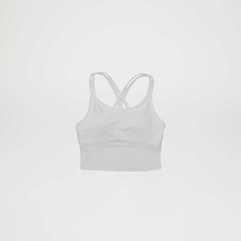 Women's BioFlex™ Cross-Back Crop Tank Top